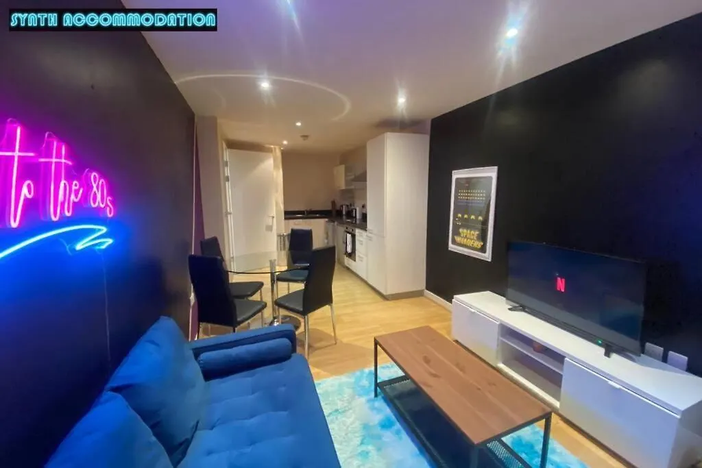 דירה 80S Retro 1Bedroom Apart Canary Wharf לונדון בריטניה